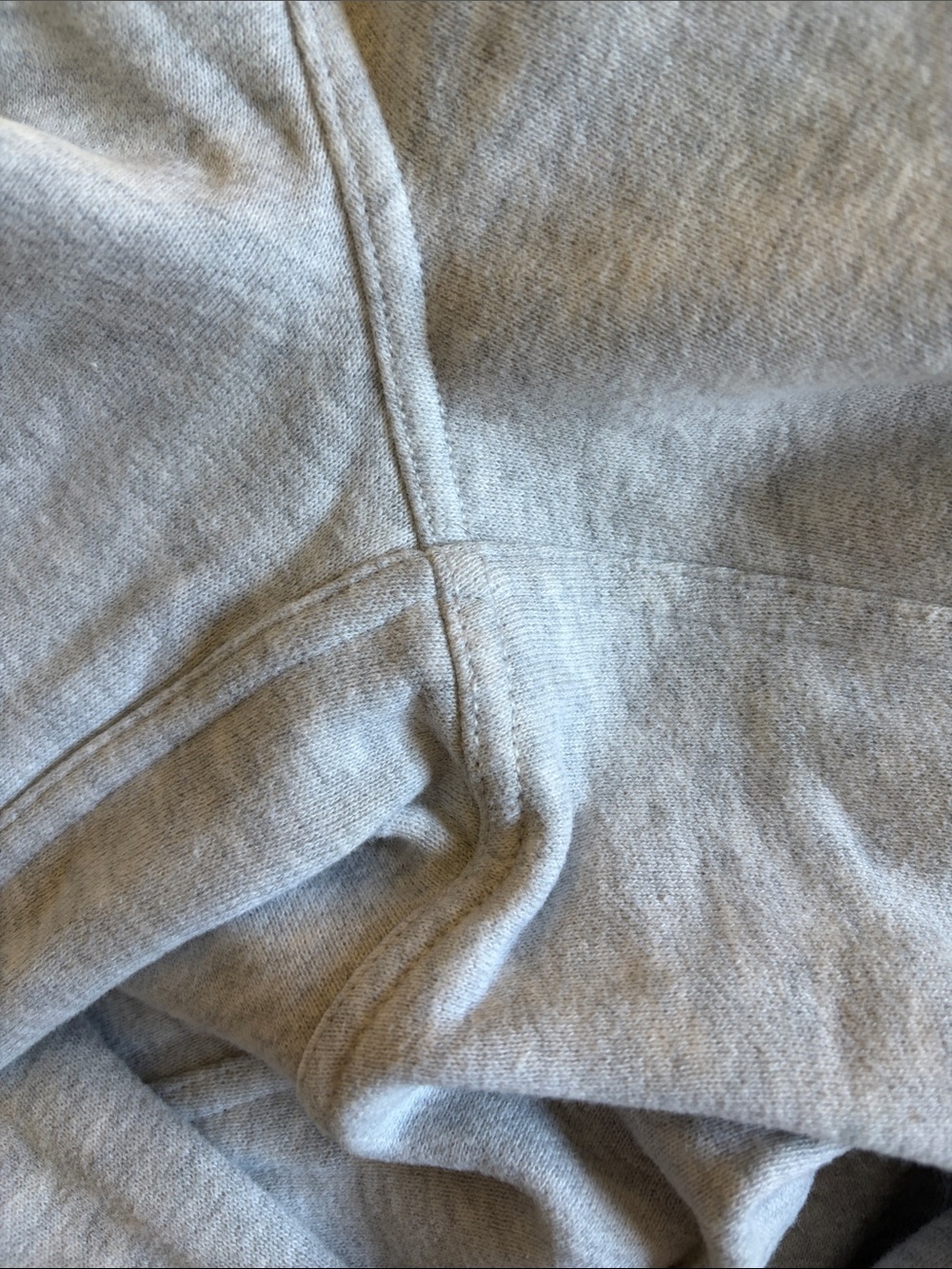 Lululemon Scuba Mid-Rise Wide Leg Sweatpants Size 4 Heathered Gray Full Length - Picture 8 of 9